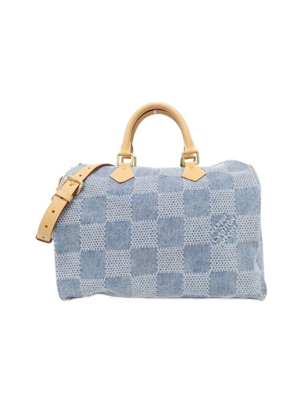 Louis Vuitton Damier Denim Speedy Bandouliere Bag